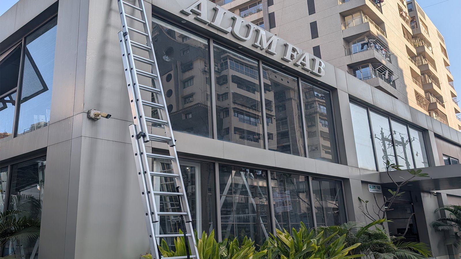 Industrial aluminium extrusion factory